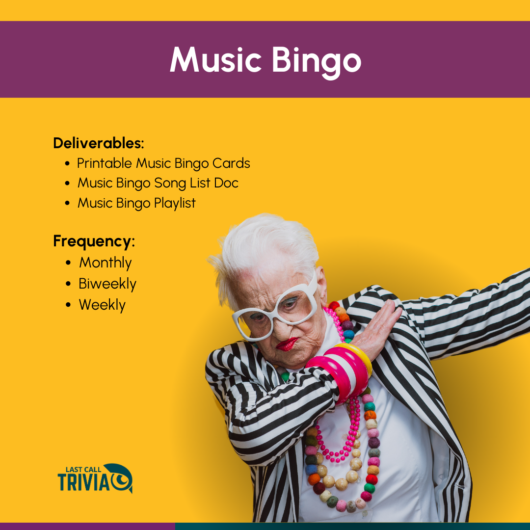 Music Bingo Subscription